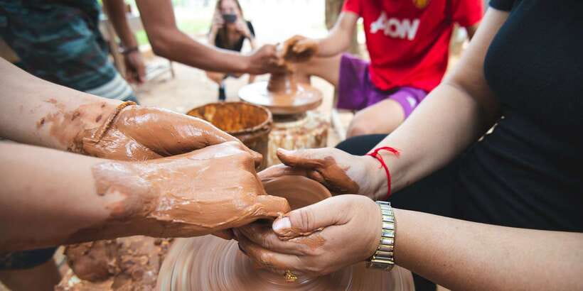 Luang Prabang: Pottery Workshop & Wat Chomphet cycling Tour - Local Lao food at Ban Nakham: Optional, but often worth it