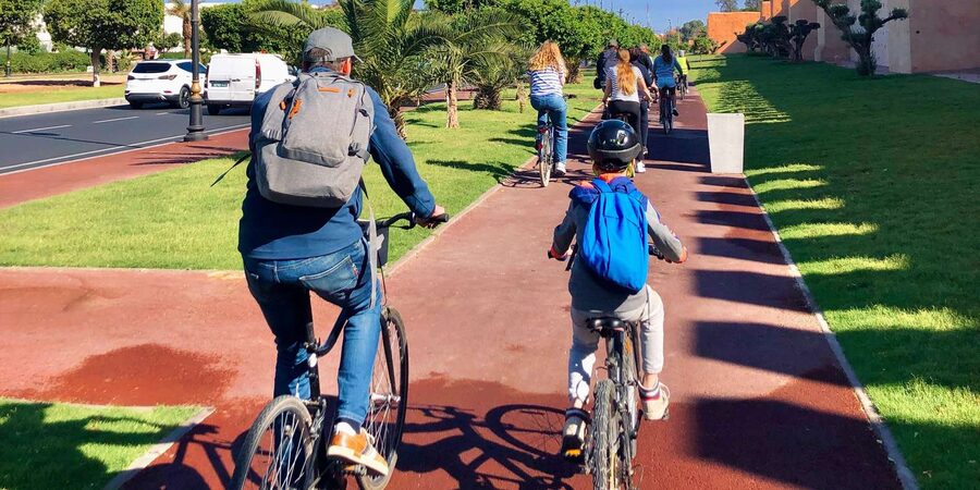 Marrakech:Guided City Cycling Tour - Culture, Colors & Charm - Gueliz and the Royal Theater: When Marrakesh Changes Gears