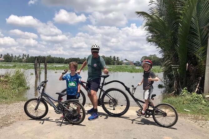 Mekong Delta 2 days 1 nights Cycling Trip - Coconut Island Day: Gravel, Concrete Trails, and Village Life
