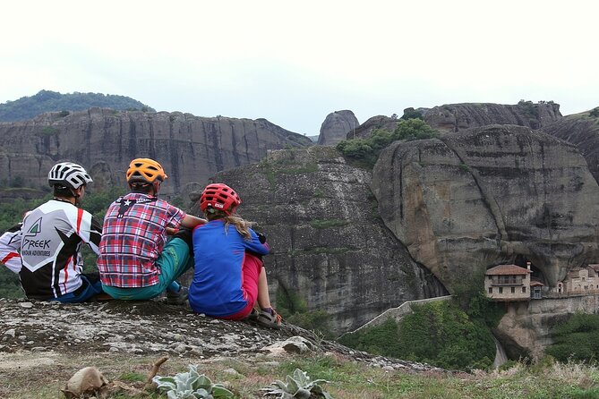 Meteora Trails Electric Mountain Bike Tour - Meteora MTB trail time through oak forest and dirt roads