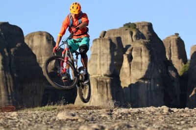 Meteora Trails Electric Mountain Bike Tour - Kalambaka and Kastraki: village streets that lead into real trail riding