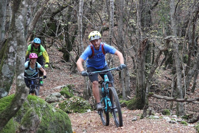 Meteora Trails Electric Mountain Bike Tour - Varlaam Monastery area: a shorter pause with possible water refill