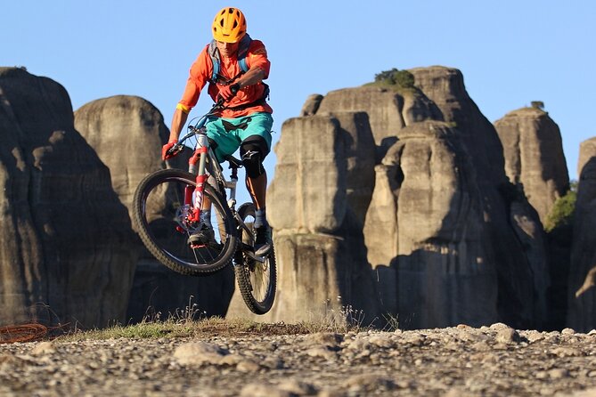 Meteora Trails Electric Mountain Bike Tour - Kalambaka and Kastraki: village streets that lead into real trail riding
