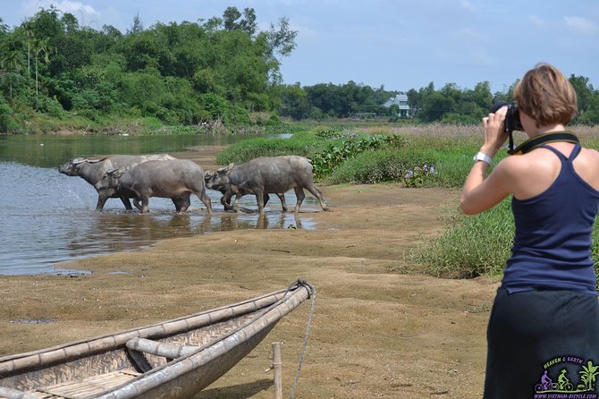 Mountain Bike Riding from Hoi An - Mud, dirt, and concrete: what the MTB portion feels like