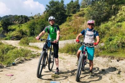 Mountain Bike Tour - Starting at 7:45 and getting rolling near Boudha