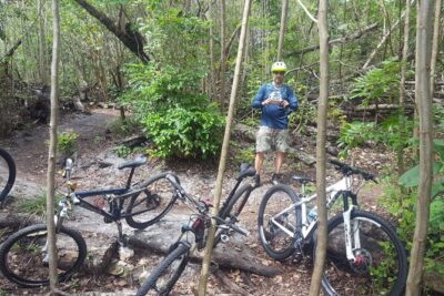 Mountain Bike tour to a Pristine Spring and Cave - Meeting in San Juan (and getting picked up from Condado)