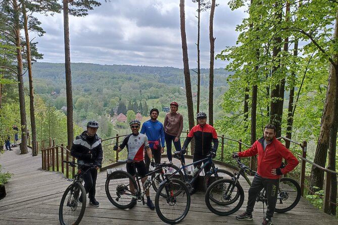 Mountain Bike Tour to Pavilniai Regional Park - Stop 2: PuckoriU Atodanga viewpoint for River Vilnia curves and dams