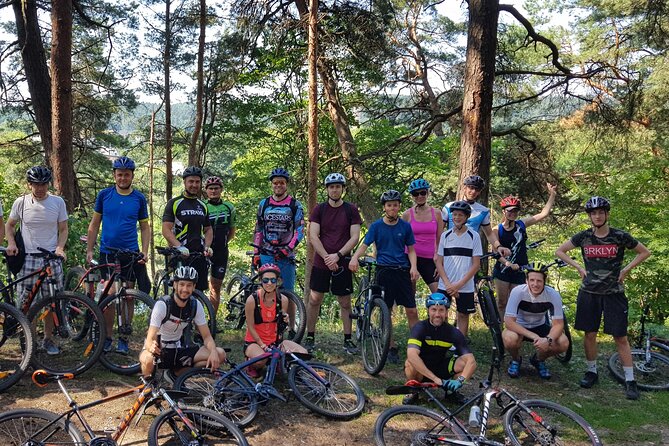 Mountain Bike Tour to Pavilniai Regional Park - Getting started at Velotakas and what the ride feels like