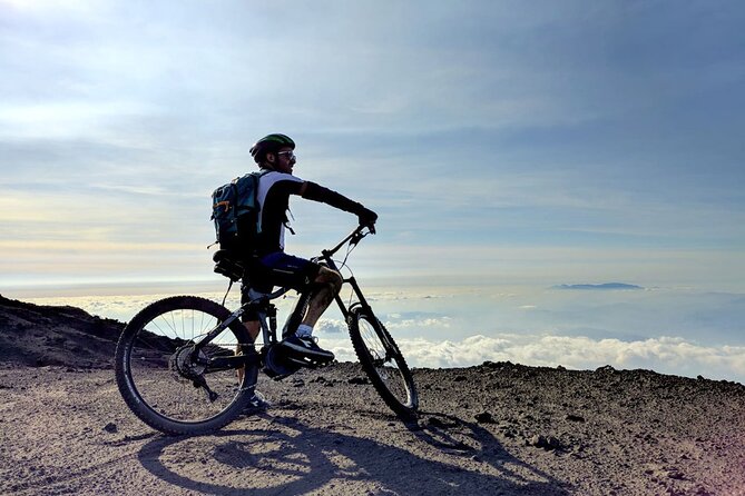 Mt. Etna Cycling to the Top small group - Mount Etna summit time: Sicily’s highest crest and Europe’s highest active volcano