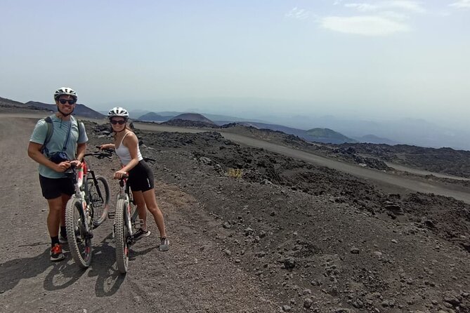 Mt. Etna Cycling to the Top small group - Craters Silvestri: extinct craters and the lunar walk (about 30 minutes)