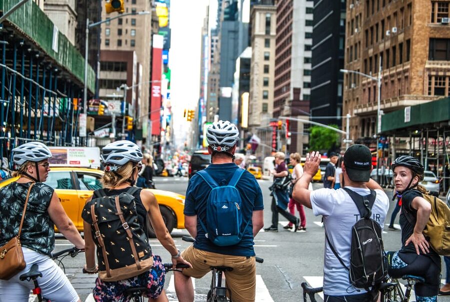New York City: A Day in Manhattan Cycling Tour - Battery Park for Statue of Liberty and Ellis Island Views
