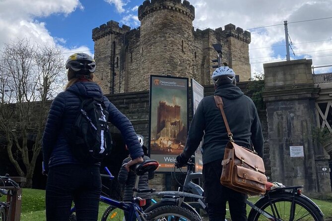 Newcastle Cycling Tour - Quayside bridges, the Tyne, and the Baltic–Sage landmarks