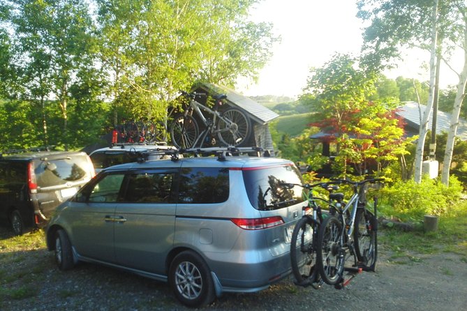 Nopporo Forest Mountain Bike Tour from Sapporo, presenting a retro Cycle cap - Pacing, breaks, and small-group comfort