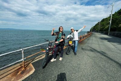 Osaka : Cycling Tour Private Seaside Ride Near Kansai Airport - Stop 2 in Fuke: Old Residential Streets, Port Views, and Fish Farms