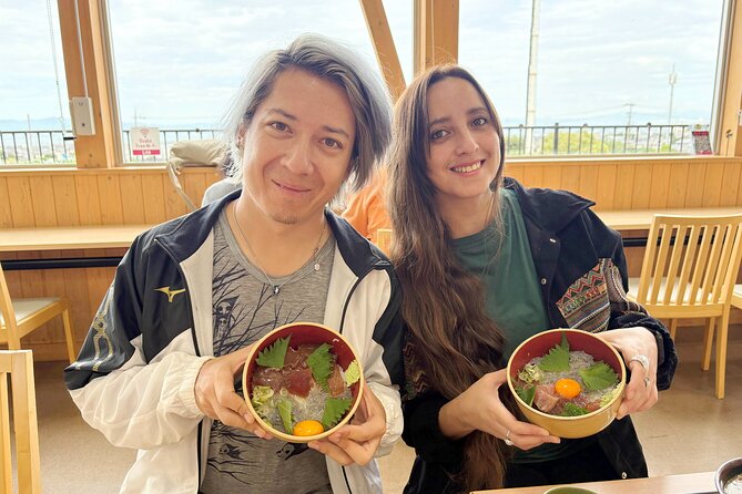 Osaka : Cycling Tour Private Seaside Ride Near Kansai Airport - Lunch at 船守: A Wharf-Front Set Meal Built Around the Day’s Catch