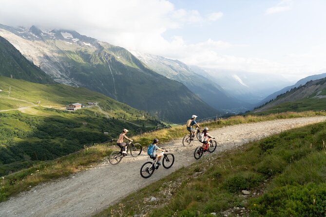 Point of view on the glaciers of Chamonix by electric mountain bike - Passy and Sallanches: the stretch that often tests your confidence
