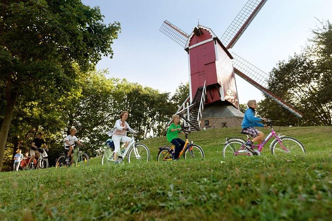 Private Bruges Countryside Cycling Tour to Damme with Guided Walk - Polderstraat countryside: specific countryside of Damme with a beauty stop