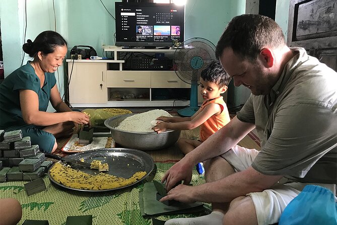 Private Cycling Tour in Rural Hue with Farming Experience - Truong Tien Bridge artisan time: conical hat craft and sticky rice cake taste