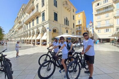 Private Sightseeing Tour in Corfu Town by Electric Mountain Bike - Cycling around Corfu Old Town: Venetian-style streets and a 17th-century lesson