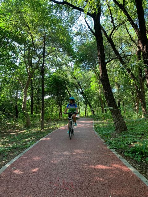 Riverside Cycling With A Native - The 20km route: two bike blocks and a tea-house reset