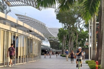 Singapore Beach City Cycling Tour - Route Logic from Changi to the Merlion Park Finish
