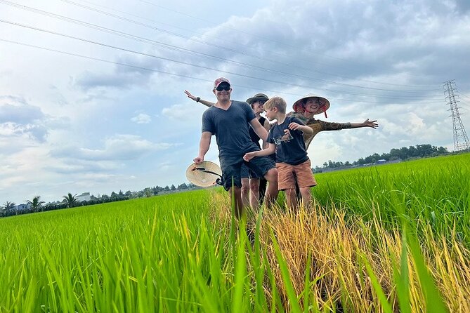 VIP Tour Mekong Delta Homestay Cu Chi Tunnels Cycling Kayak 2D1N - My Tho on the Mekong: Music on the River, Rowboats, Bee Farm Tea, and Coconut Candy
